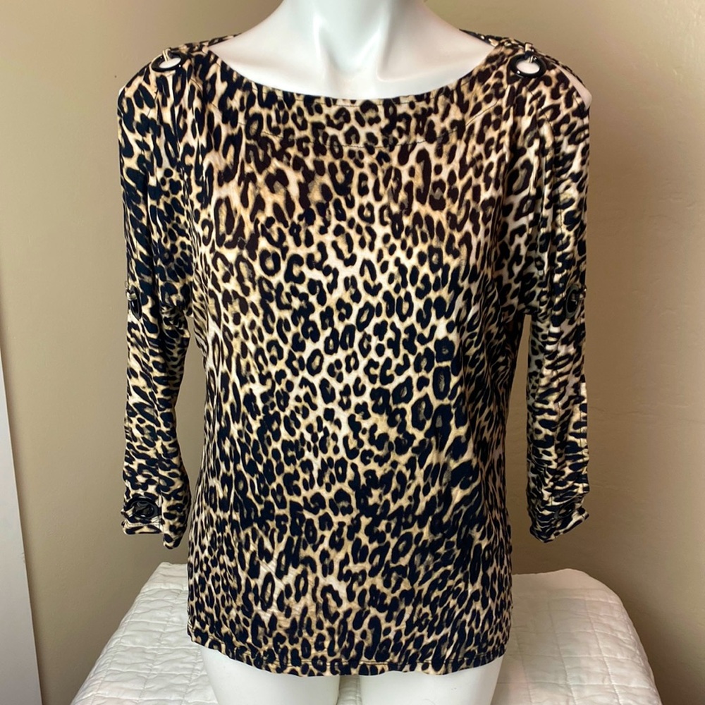 Cable & Gauge Cheetah Top